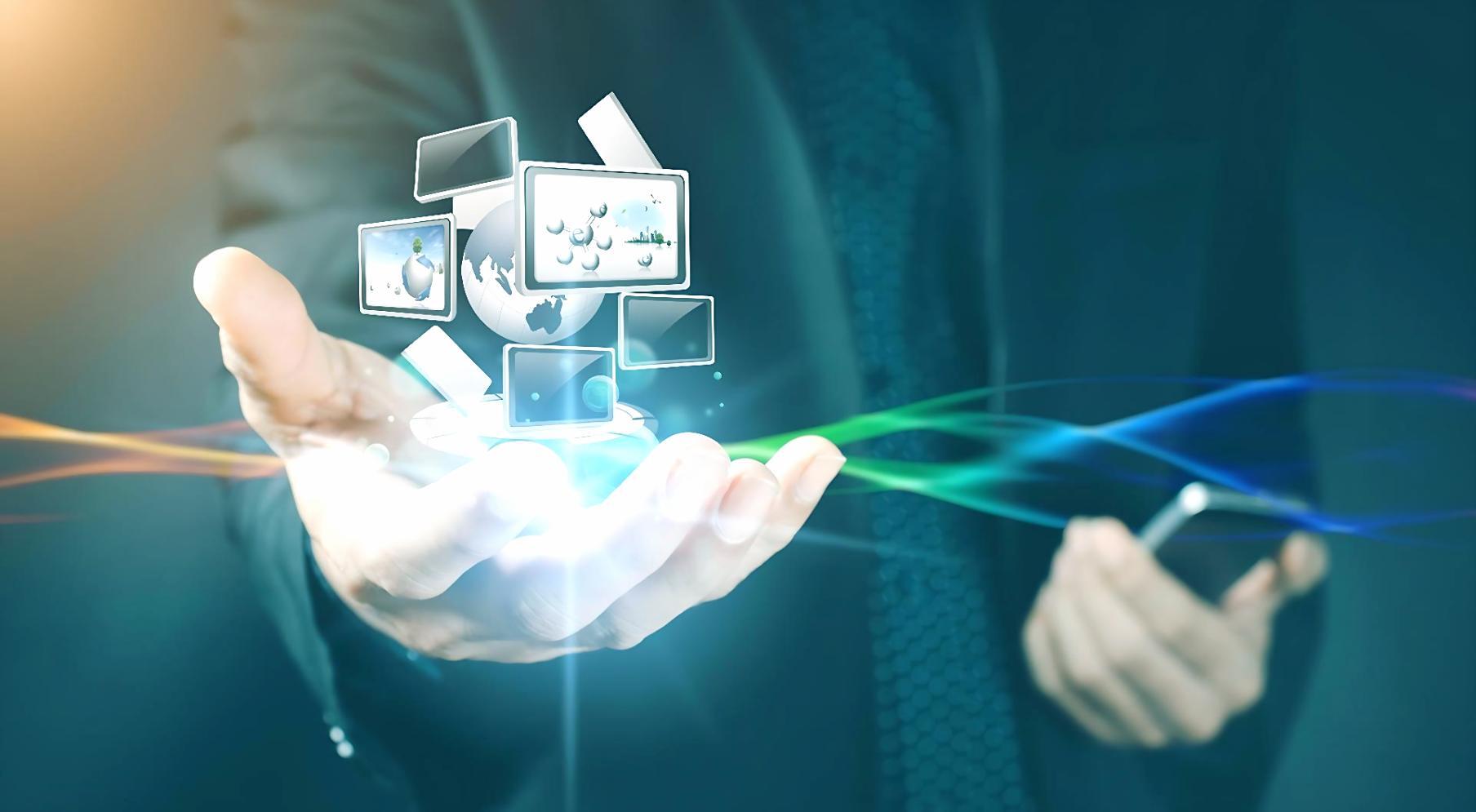 Detaillierte Darstellung eines mehrschichtigen neuronalen Netzes mit Knotenpunkten